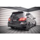 Spoiler CAP für Mercedes-Benz B W246 Facelift schwarz Hochglanz