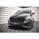 Front Ansatz für Mercedes-Benz B W246 Facelift Carbon Look