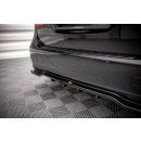 Mittlerer Diffusor Heck Ansatz DTM Look für Mercedes-Benz B W246 Facelift Carbon Look