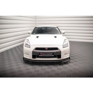 Front Ansatz +Flaps für Nissan GTR R35 Facelift