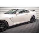 Seitenschweller Ansatz für + Flaps Nissan GTR R35 Facelift