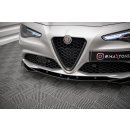 Front Ansatz V.2 für Alfa Romeo Giulia Sport schwarz Hochglanz