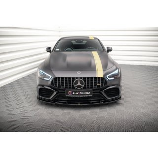 Front Ansatz V.3 für Mercedes-AMG GT 63S 4-Door Coupe Aero schwarz matt