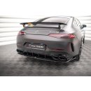 Mittlerer Diffusor Heck Ansatz DTM Look für Mercedes-AMG GT 63S 4-Door Coupe Aero schwarz matt