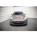 Front Ansatz V.1 für Porsche Panamera / Panamera Diesel 970 schwarz Hochglanz