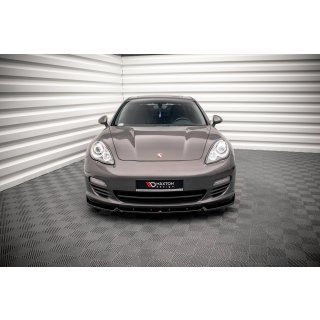 Front Ansatz V.2 für Porsche Panamera / Panamera Diesel 970 schwarz matt