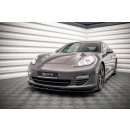 Front Ansatz V.2 für Porsche Panamera / Panamera Diesel 970 schwarz matt