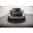 Front Ansatz für Porsche 911 Turbo S 992 schwarz...