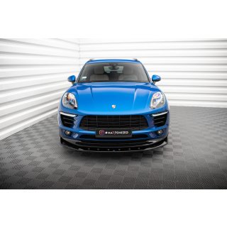 Front Ansatz V.1 für Porsche Macan Mk1 Carbon Look