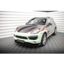 Front Ansatz für Porsche Cayenne Mk2 Carbon Look