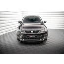 Front Ansatz für Seat Ateca Mk1 schwarz matt