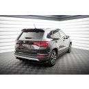 Heck Ansatz Flaps Diffusor für Seat Ateca Mk1 schwarz matt