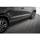 Seitenschweller Ansatz für Seat Ateca Mk1 schwarz matt