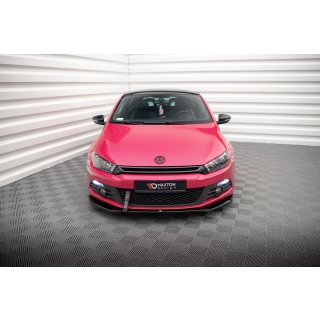 Front Ansatz V.2 für Volkswagen Scirocco Mk3 schwarz matt