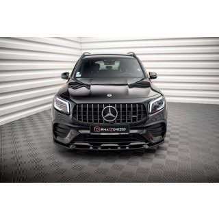 Front Ansatz V.1 für Mercedes-AMG GLB 35 X247 schwarz Hochglanz