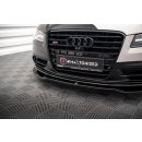 Front Ansatz V.1 für Audi S8 D4 schwarz Hochglanz