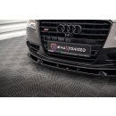 Front Ansatz V.2 für Audi S8 D4 schwarz matt