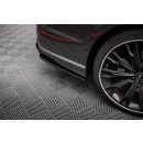 Heck Ansatz Flaps Diffusor V.2 für Audi S8 D5 schwarz Hochglanz