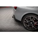 Heck Ansatz Flaps Diffusor V.2 für BMW 2 Coupe M240i G42 Carbon Look