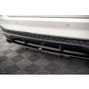 Mittlerer Diffusor Heck Ansatz DTM Look für Audi A4 S-Line B9 Facelift schwarz Hochglanz