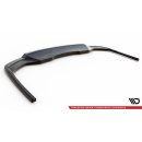 Mittlerer Diffusor Heck Ansatz DTM Look für Audi A4 S-Line B9 Facelift schwarz Hochglanz