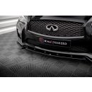 Front Ansatz V.2 für Infiniti Q50 S Mk1 schwarz Hochglanz