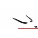 Heck Ansatz Flaps Diffusor für Infiniti Q50 S Mk1 schwarz Hochglanz