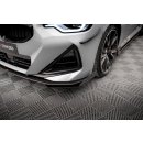 Front Flaps BMW 2 Coupe M-Paket / M240i G42 schwarz...