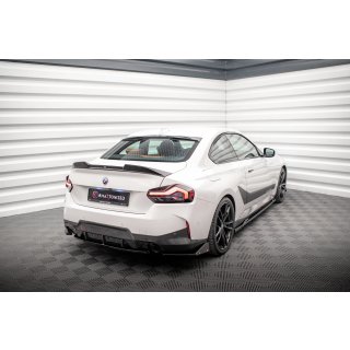 Heck Ansatz Flaps Diffusor V.2 +Flaps für BMW 2 Coupe M-Paket G42