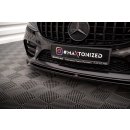 Front Ansatz V.1 für Mercedes-Benz C AMG Line / C43 AMG Limousine / Coupe W205 / C205 Facelift Carbon Look