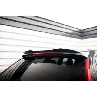 Spoiler CAP für Volvo V90 R-Design Mk2 schwarz Hochglanz