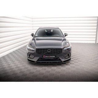 Front Ansatz für Volvo V90 R-Design Mk2 Carbon Look