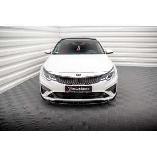 Front Ansatz V.2 für Kia Optima Mk4 Facelift Carbon Look