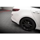 Heck Ansatz Flaps Diffusor V.2 für Kia Optima Mk4 Facelift Carbon Look