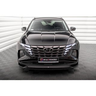 Front Ansatz V.2 für Hyundai Tucson Mk4 schwarz Hochglanz