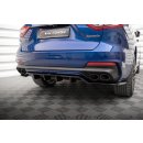 Mittlerer Diffusor Heck Ansatz DTM Look für Maserati Levante GTS Mk1 Carbon Look