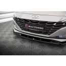 Front Ansatz für Hyundai Elantra Mk7 schwarz Hochglanz