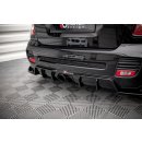 Diffusor Heck Ansatz für Mini Cooper John Cooper Works R56 Carbon Look