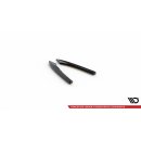 Heck Ansatz Flaps Diffusor für Audi A5 Coupe 8T Facelift schwarz Hochglanz