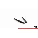 Heck Ansatz Flaps Diffusor für Audi A5 Coupe 8T Facelift Carbon Look