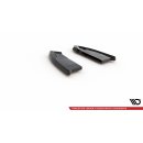 Heck Ansatz Flaps Diffusor für Volkswagen T-Roc R Mk1 Facelift Carbon Look