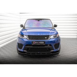 Front Ansatz V.2 für Land Rover Range Rover Sport SVR Mk2 schwarz Hochglanz