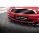 Front Ansatz für Mini One R56 schwarz matt