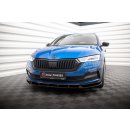 Front Ansatz V.1 für Skoda Octavia Sportline Mk4 schwarz Hochglanz