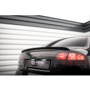 Spoiler CAP für Audi A4 Limousine S-Line B7 schwarz Hochglanz