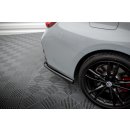 Heck Ansatz Flaps Diffusor für BMW M340i G20 / G21 Facelift schwarz Hochglanz