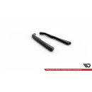 Heck Ansatz Flaps Diffusor für BMW M340i G20 / G21 Facelift schwarz Hochglanz