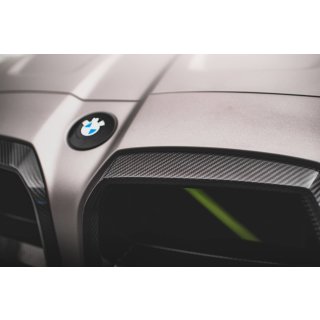 Carbon Fiber Front Grill BMW M4 G82  / M3 G80 - version mit radar Carbon Look