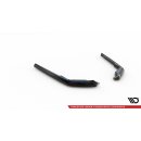 Heck Ansatz Flaps Diffusor für Toyota Highlander Mk4 schwarz Hochglanz