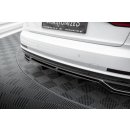 Mittlerer Diffusor Heck Ansatz DTM Look für Audi A8 S-Line D5 schwarz Hochglanz